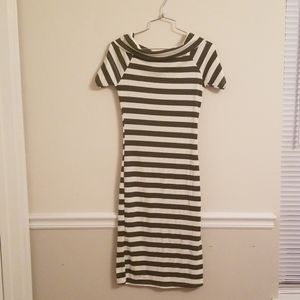 Womens Striped Dress